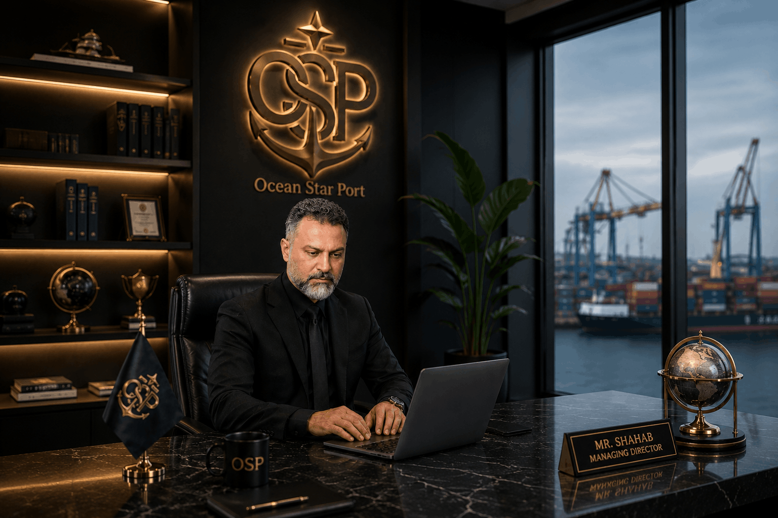ship chandler and marine supply company serving all major Iranian ports