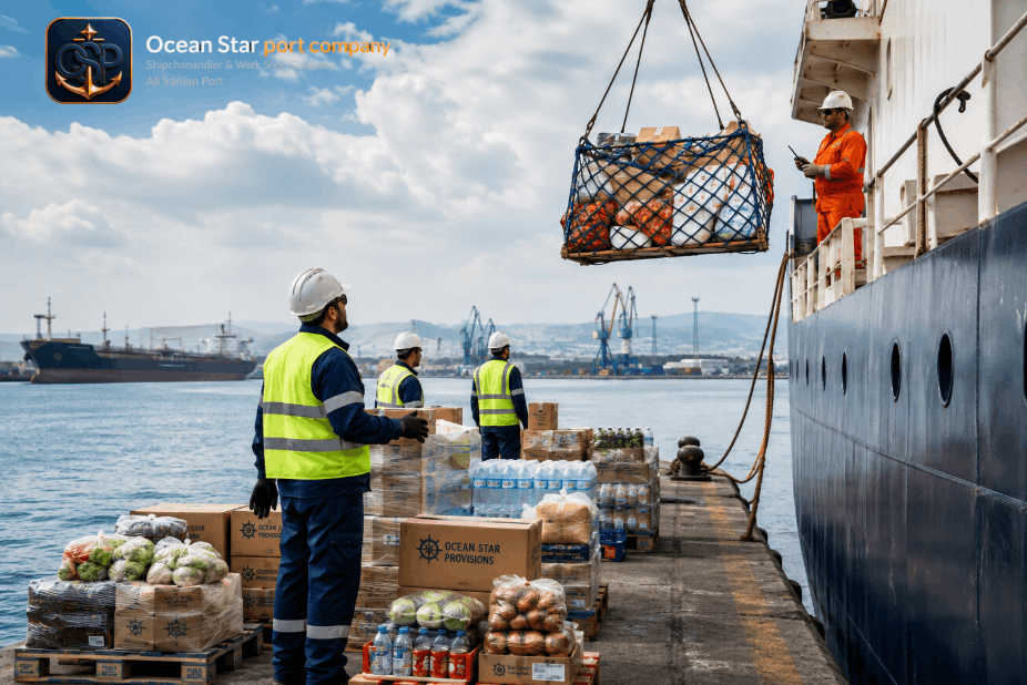 ship provisions services iran