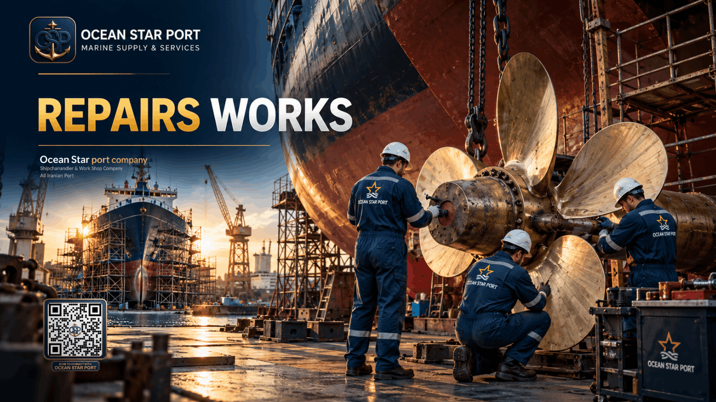 marine repair and maintenance services